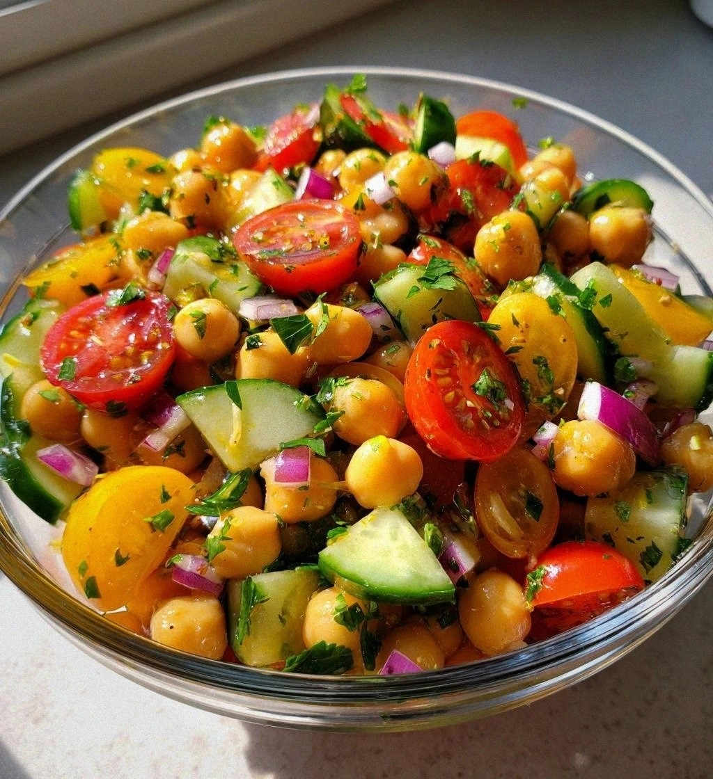 Chickpea Bean Salad