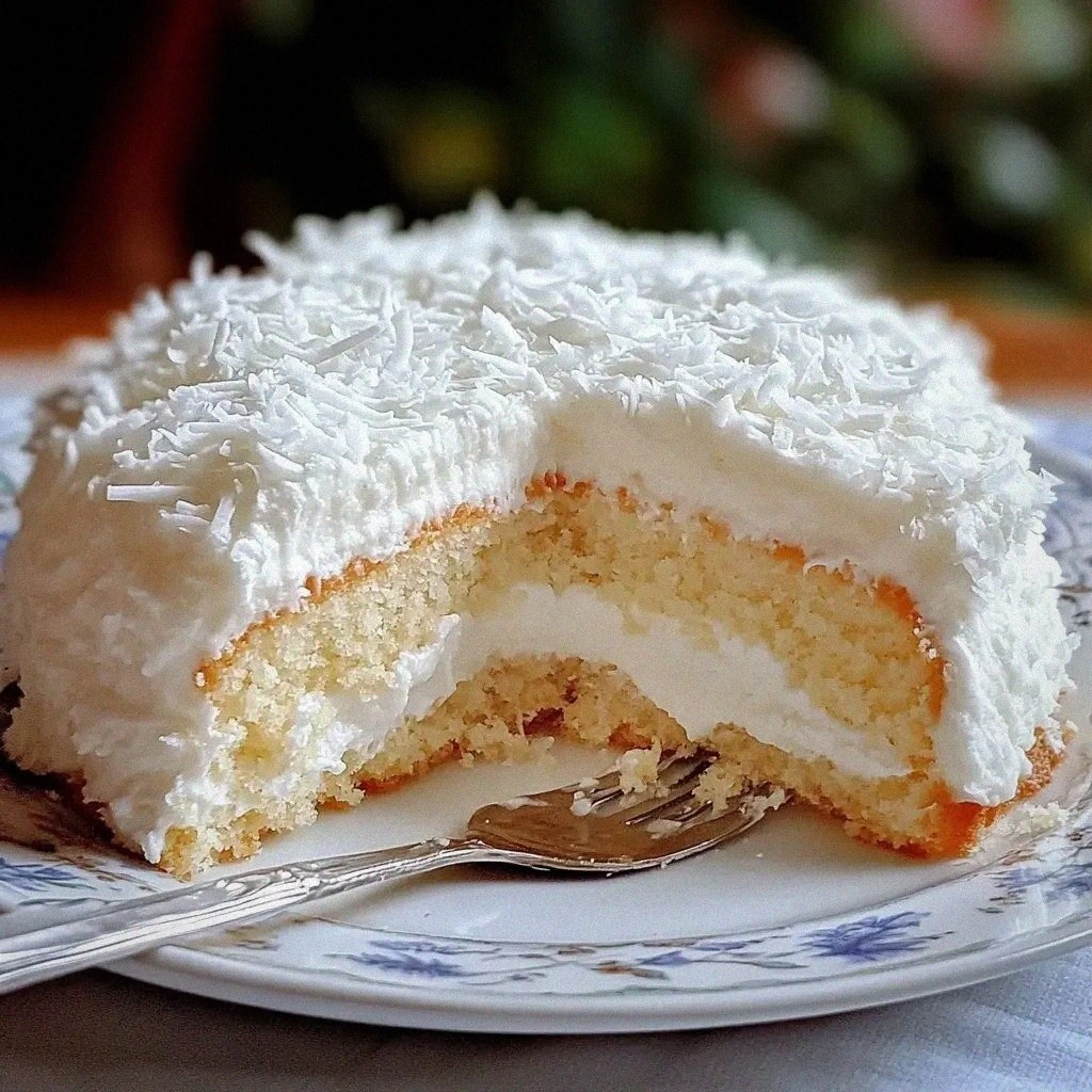 Coconut Cloud Cake: Discover This Delicious Recipe!