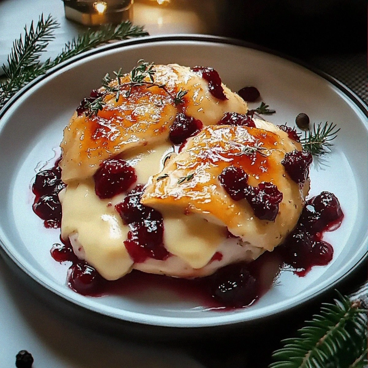 Cranberry Brie Stuffed Chicken That Steals the Show