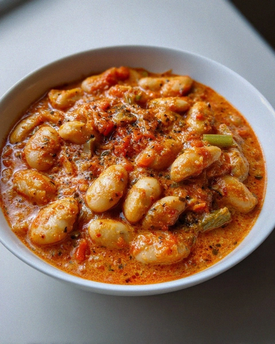 Creamy Vegan Tomato White Bean Stew – A Comforting Delight!