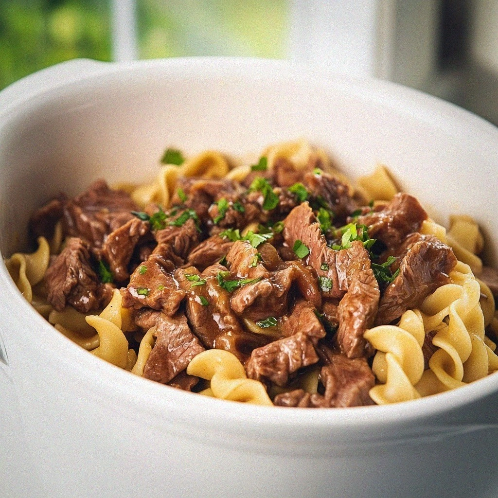 Delicious Beef and Noodles Recipe