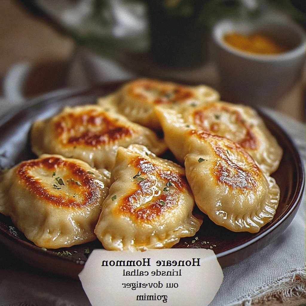 Delicious Homemade Pierogi