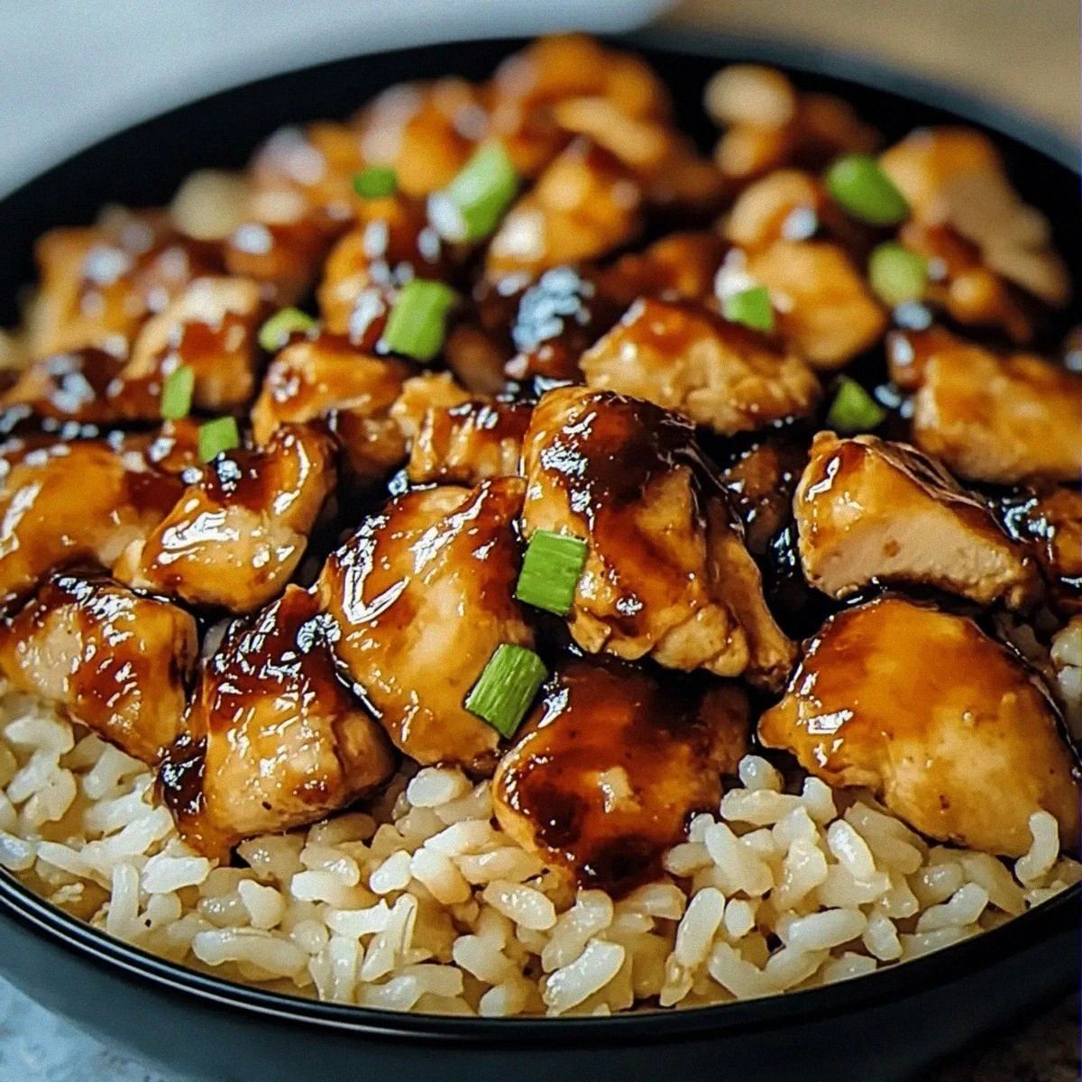 Delicious Honey BBQ Chicken Rice for Your Next Cozy Dinner