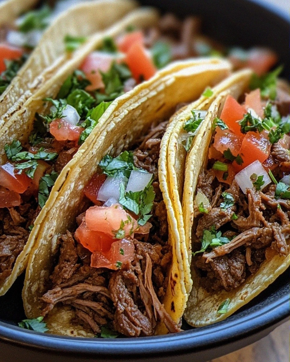 flavor packed slow cooker beef tacos