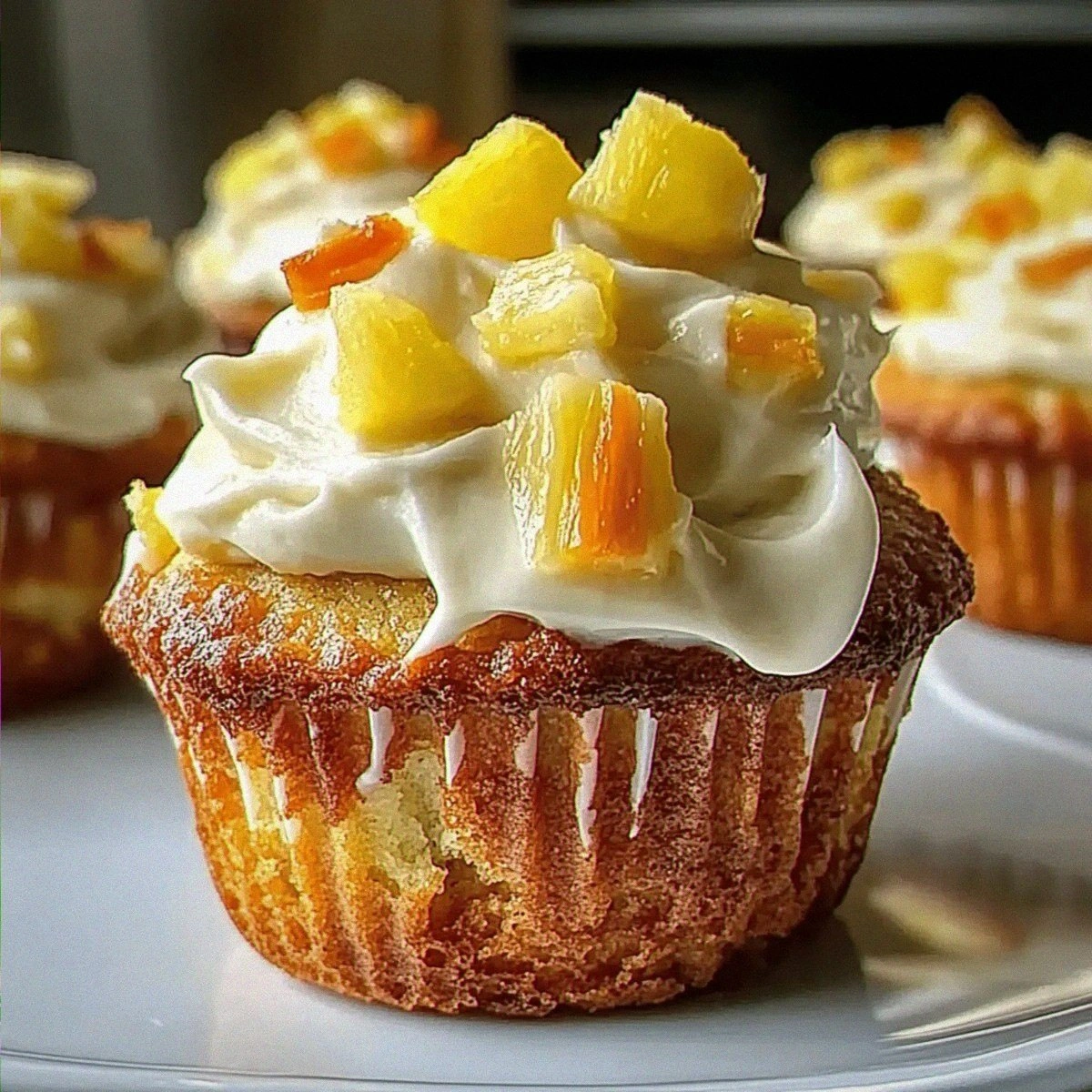 Hawaiian Pineapple Carrot Muffins Bursting with Tropical Flavor
