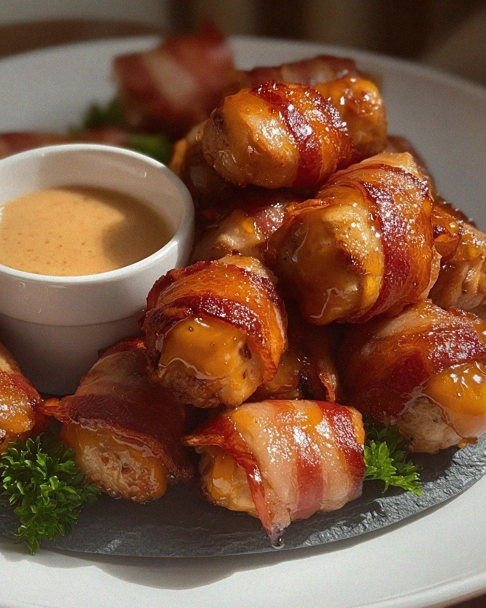 Honey Bacon Chicken Bites