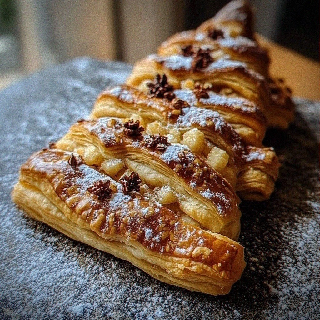 Irresistible Christmas Tree Puff Pastry