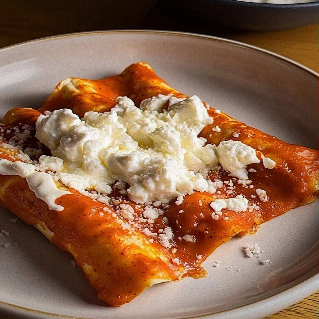 Irresistible Enchiladas Rojas Estilo Monterrey Recipe