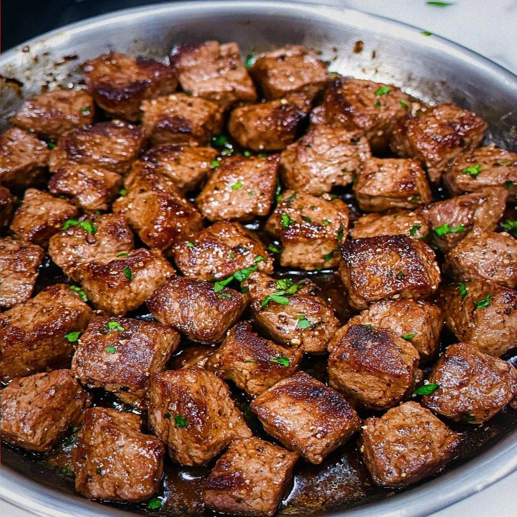Irresistible Juicy Garlic Butter Steak Bites Recipe