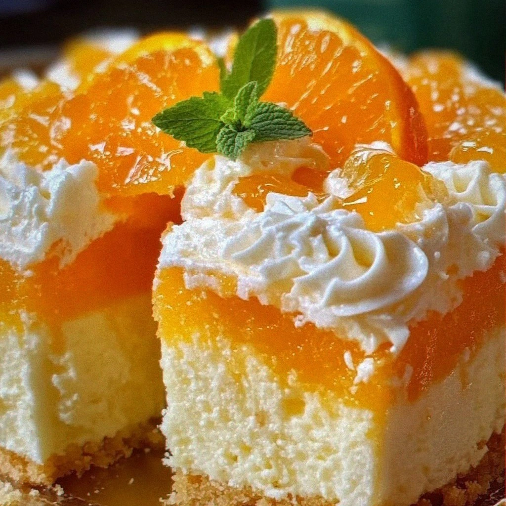 Irresistible Orange Creamsicle Cake