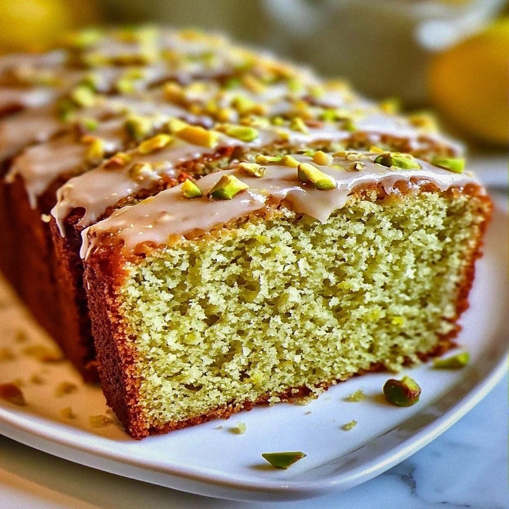 Irresistible Pistachio Lemon Cake Loaf Recipe to Try Now