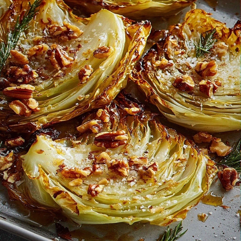 Irresistible Roasted Cabbage With Parmesan & Anchovies