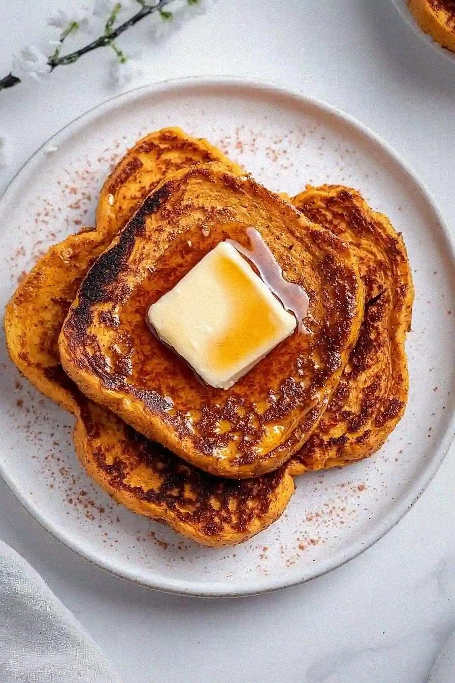 Irresistible Vegan Pumpkin French Toast