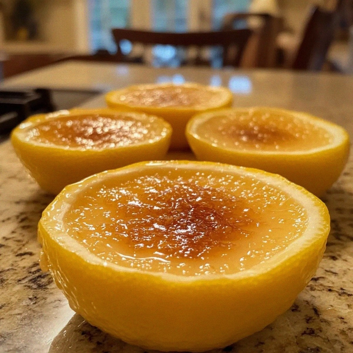 Lemon Posset Brûlée: Easy Egg-Free Delight in Lemon Cups