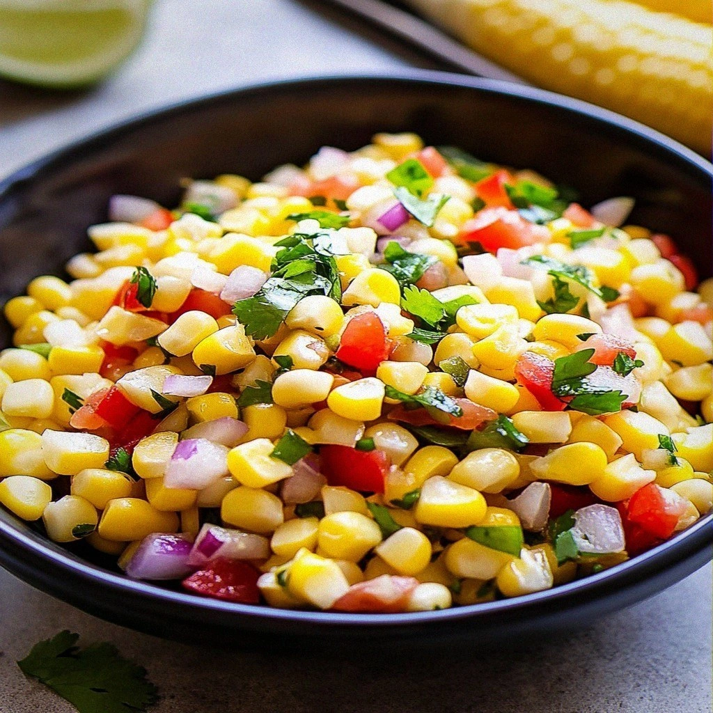Refreshing Fresh Corn Salsa Recipe for Summer Fun