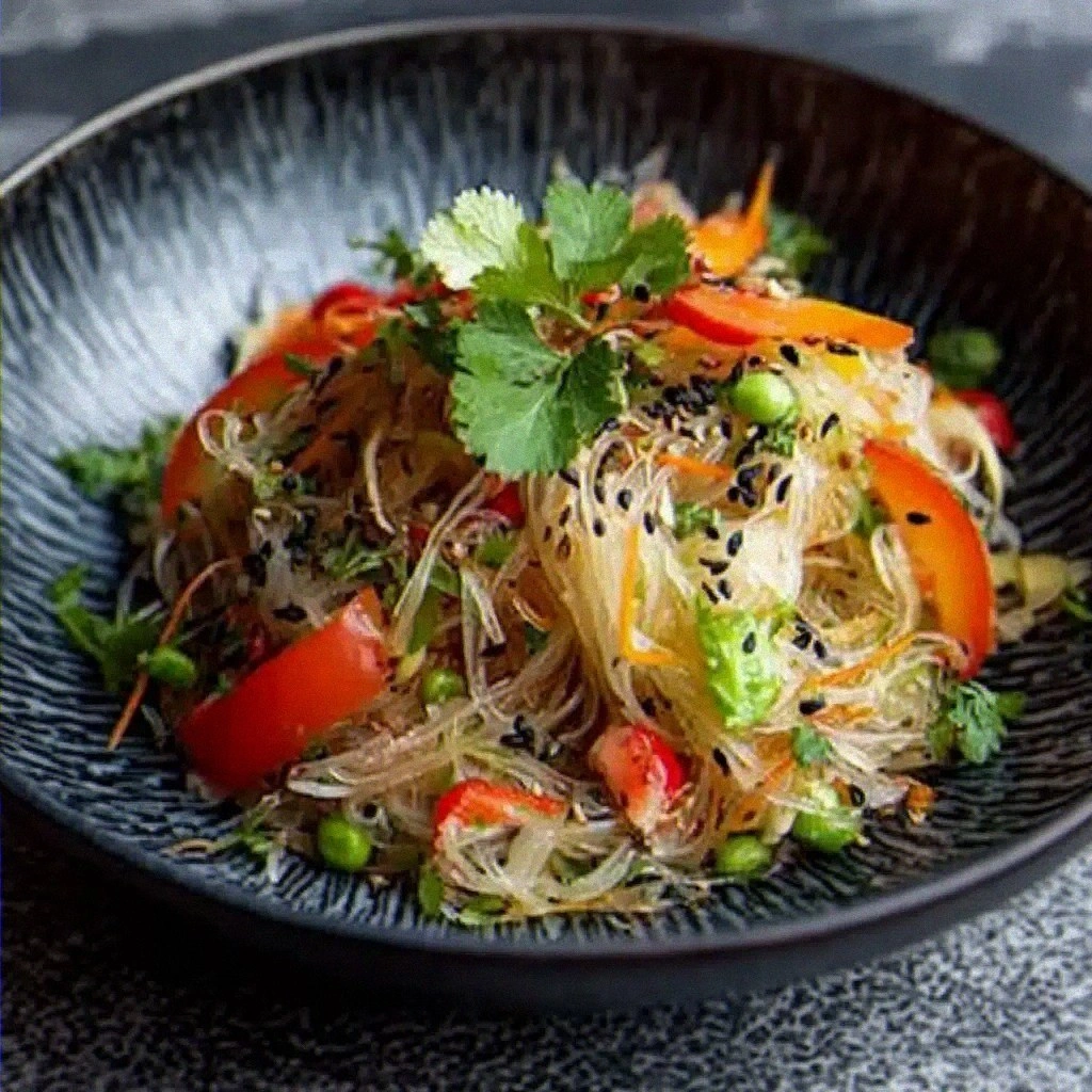 Refreshing Kelp Noodle Salad : A Raw Vegan Recipe for Light and Flavorful Dinners