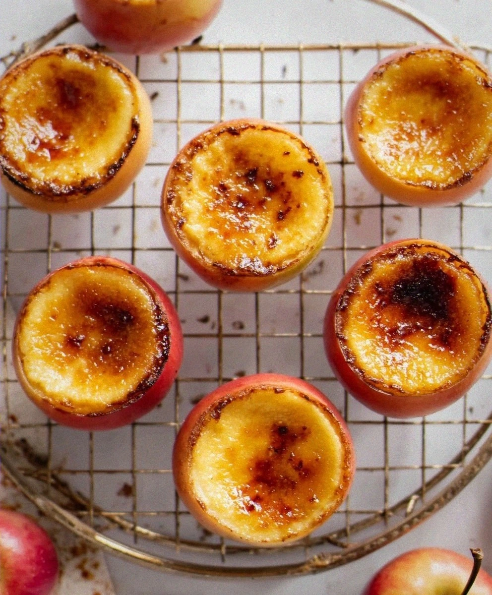 Spiced Apple Crème Brûlée – A Cozy Twist on a French Classic