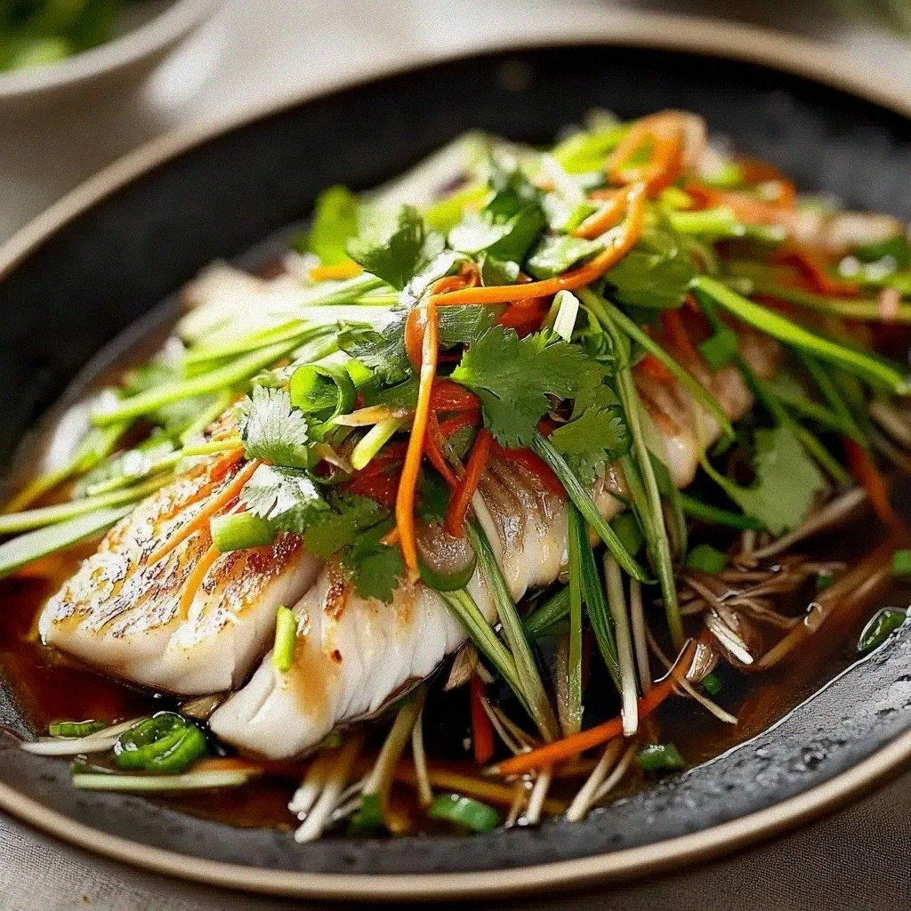 Steamed Fish with Ginger and Soy Sauce: An Incredible Ultimate Recipe