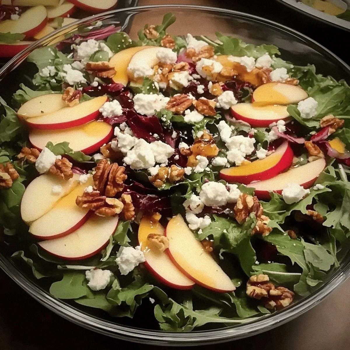 Sweet and Savory Honeycrisp Apple and Feta Salad Magic
