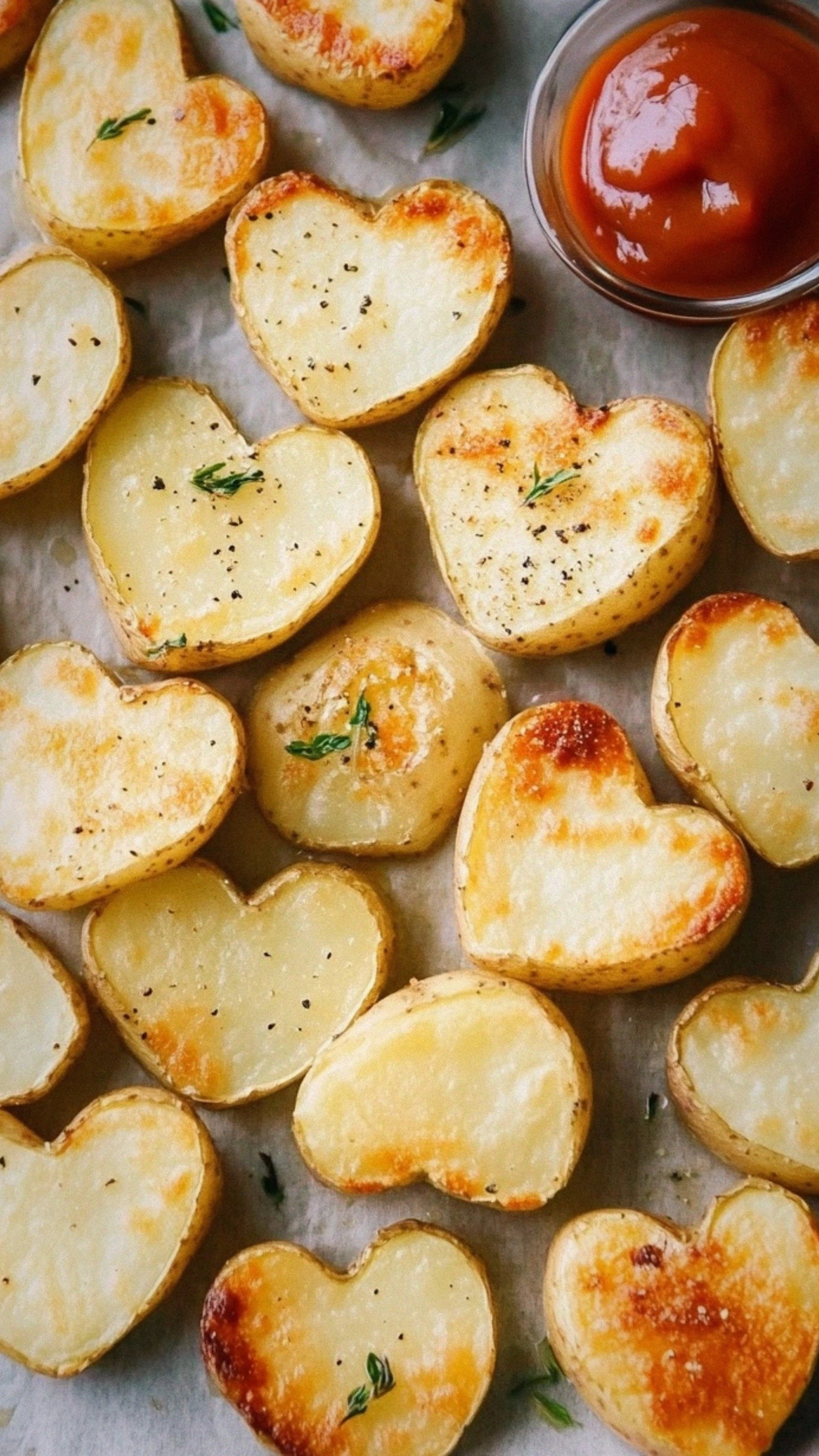 Valentine’s Day Roasted Potato Hearts: A Culinary Ode to Love
