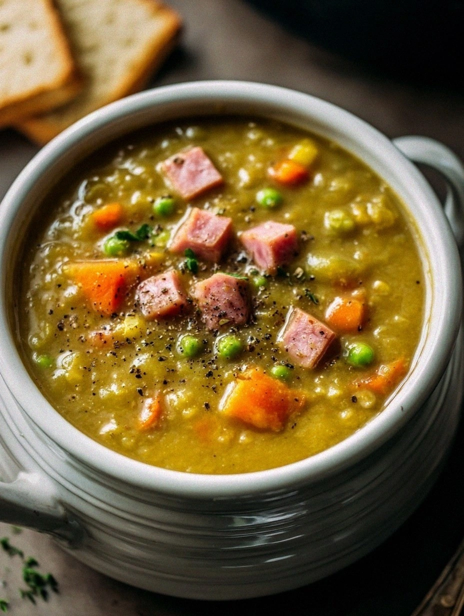 Crockpot Split Pea & Ham Soup: Cozy, Easy Home Recipe