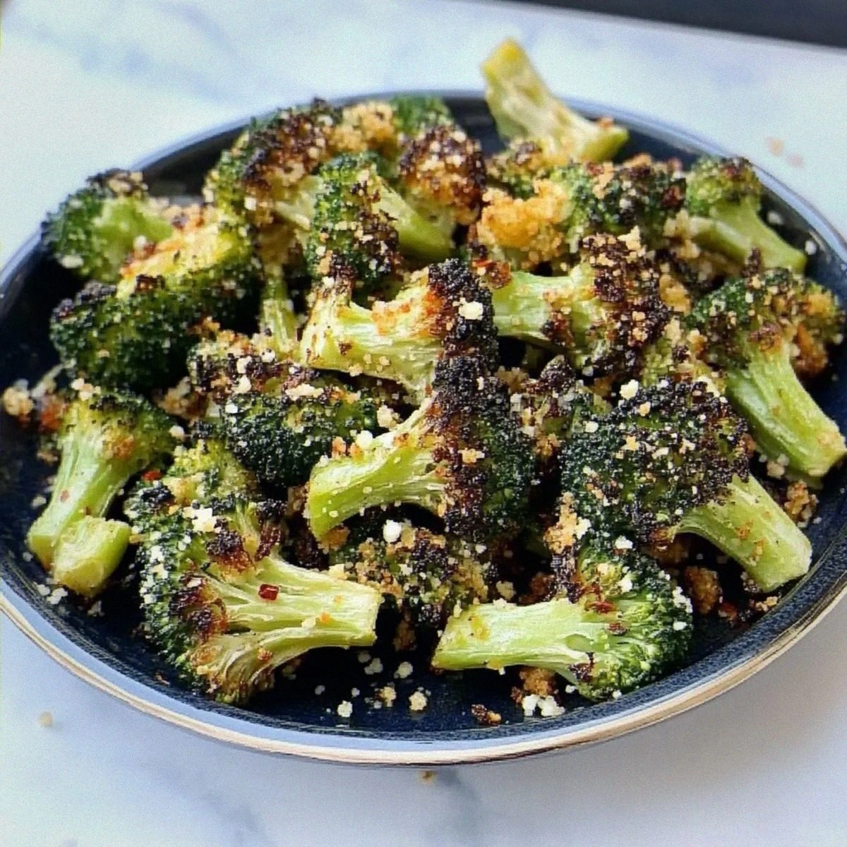 Delicious Roasted Broccoli with Lemon & Garlic Bliss