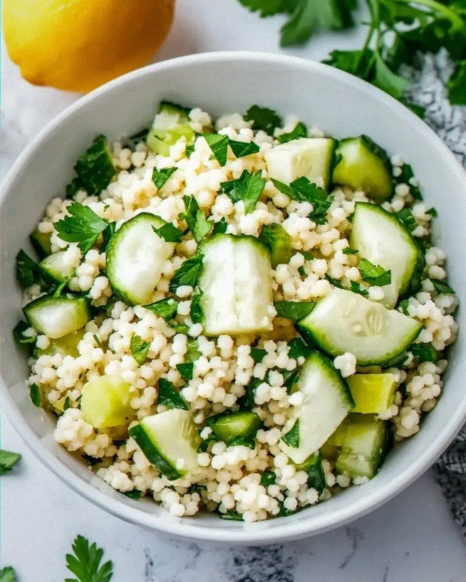 Flavorful Cucumber Couscous Salad: A Refreshing Delight!