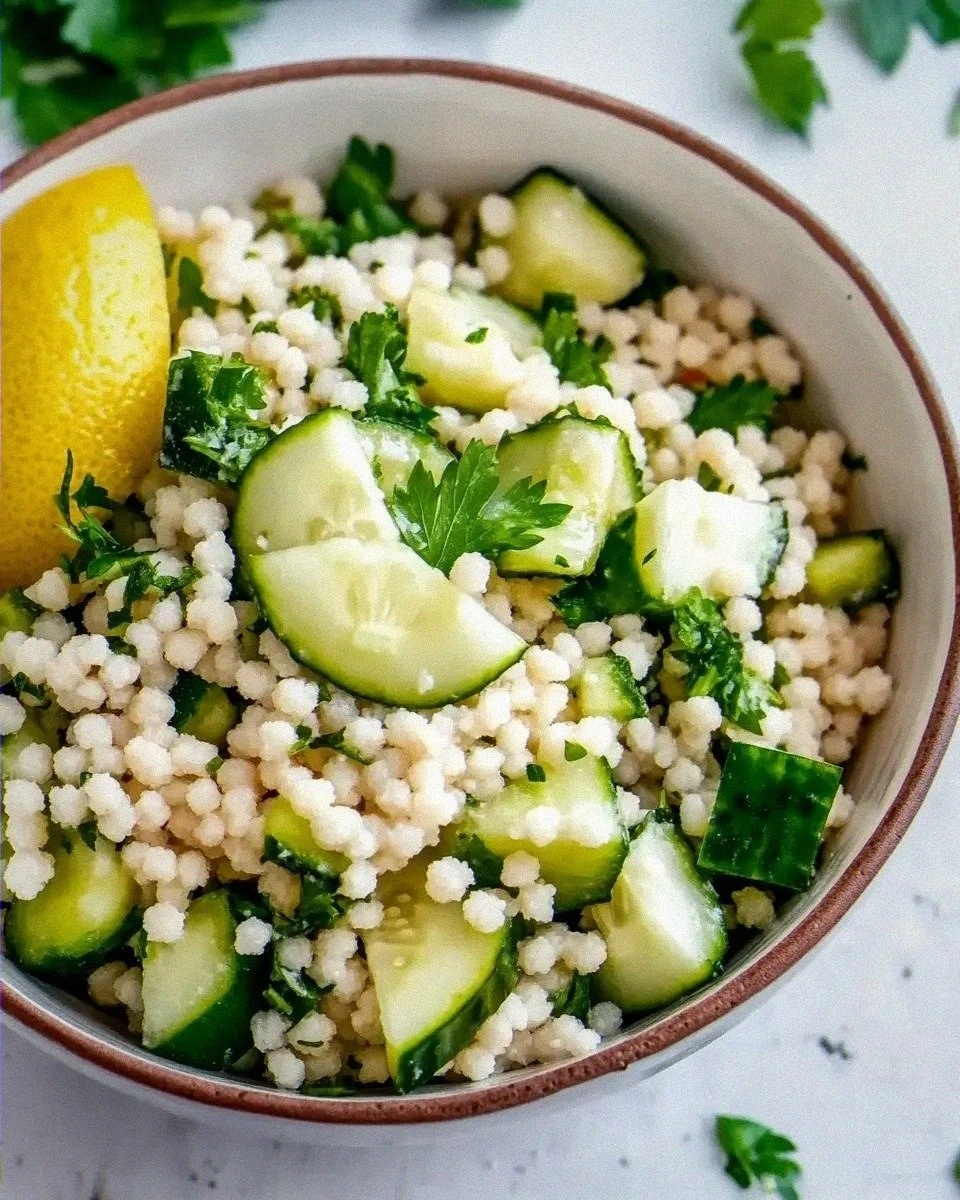 Flavorful Cucumber Couscous Salad: A Refreshing Delight!
