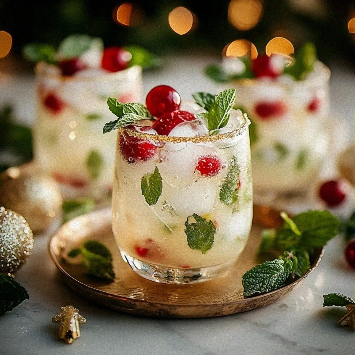 Celebrate the Season with Irresistible White Christmas Mojitos