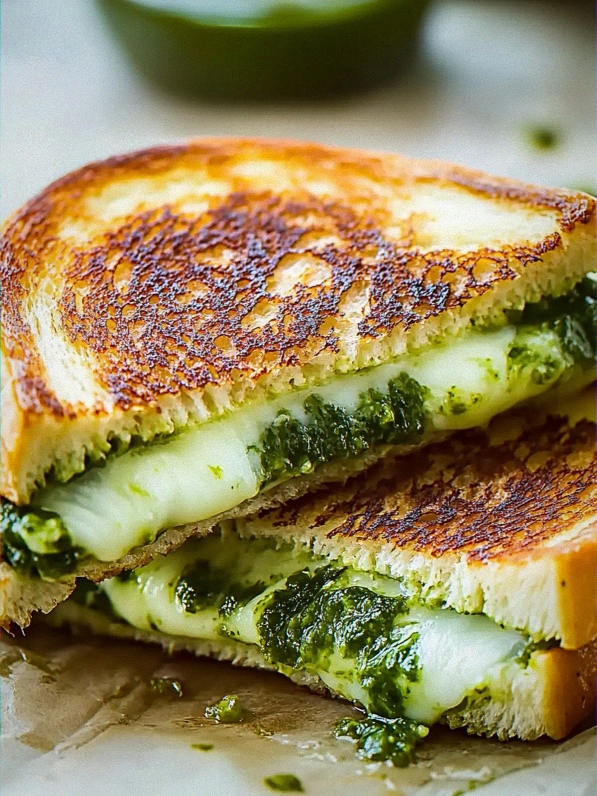 Melt into Bliss with Green Goddess Grilled Cheese Delight