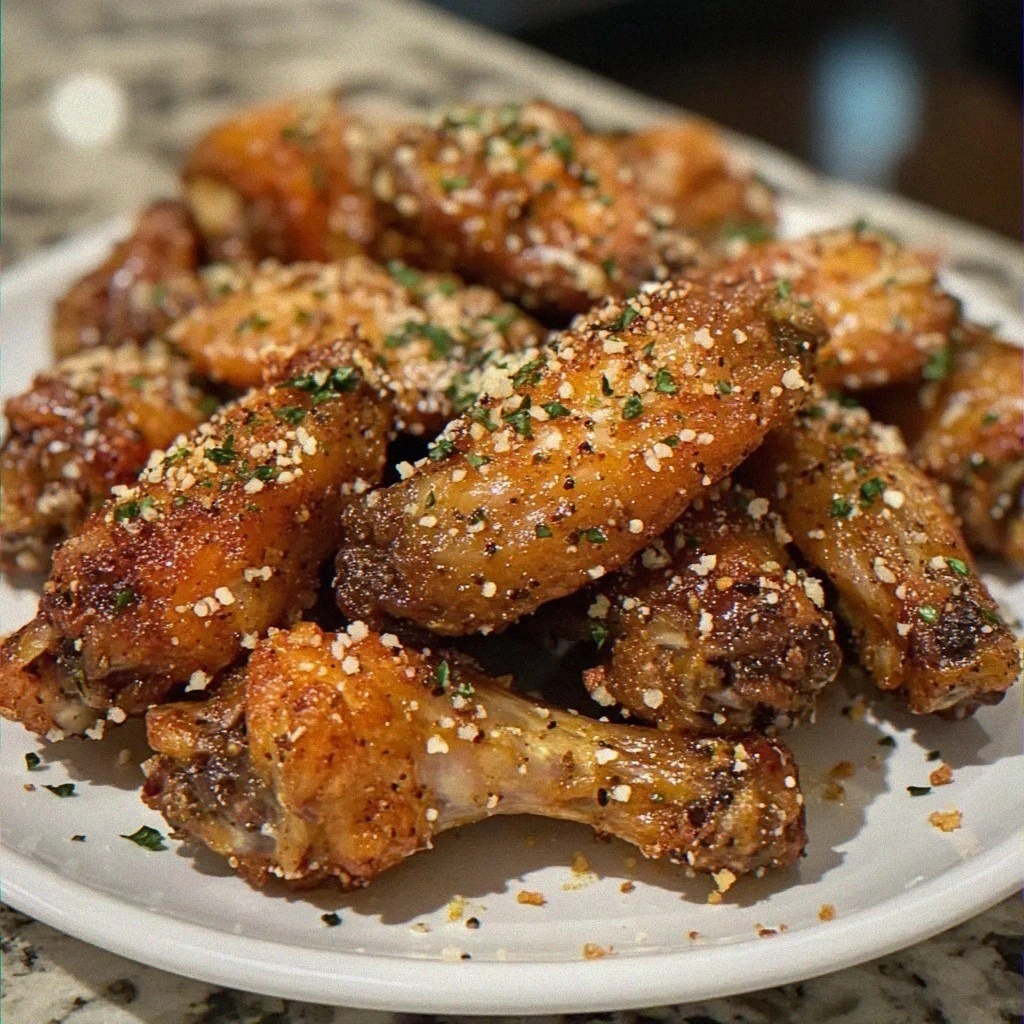 Air Fryer Garlic Parmesan Wings: A Crispy Delight!