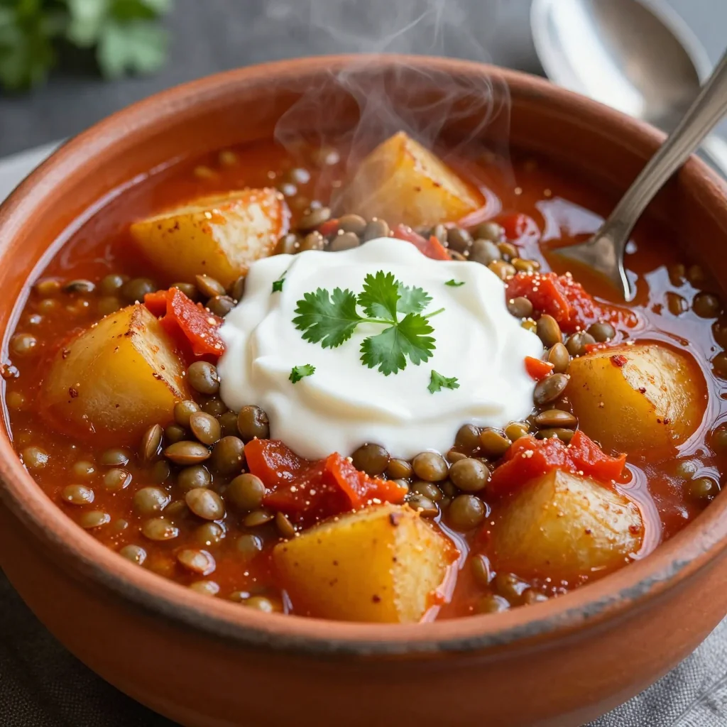 Budget Lentil and Potato Stew for Cozy Nights