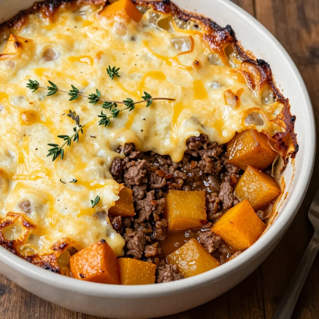 budgetfriendly beef and winter squash casserole for hearty meals