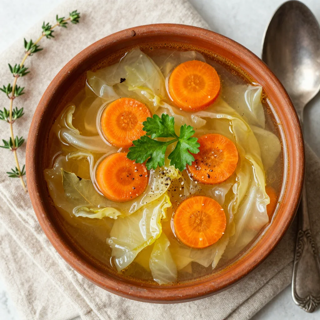 budgetfriendly cabbage and carrot soup to soothe cold january nights