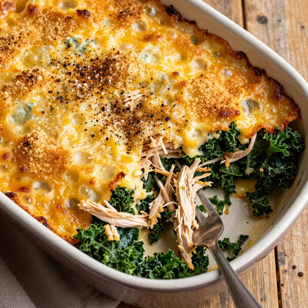 budgetfriendly chicken and kale casserole for postholiday family meals