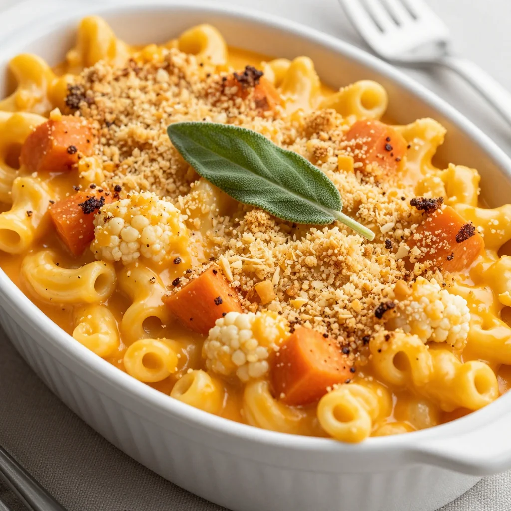 Cheesy Butternut Squash Mac And Cheese With Hidden Veggies