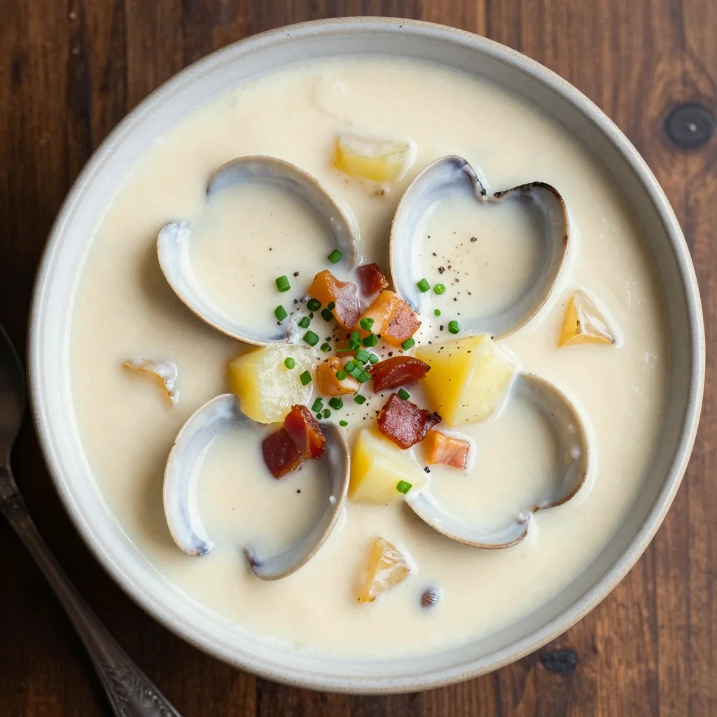 classic new england clam chowder for warm winter family suppers