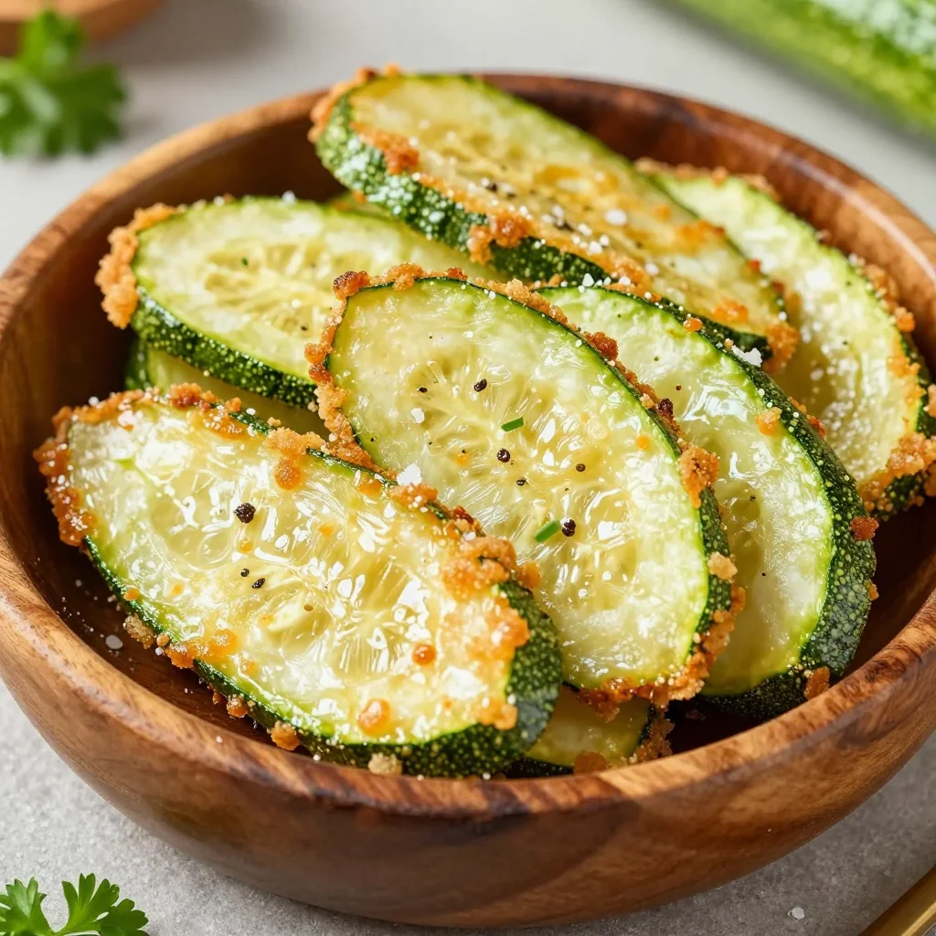 Crispy Air Fryer Zucchini Chips for Healthy Snacking Wins
