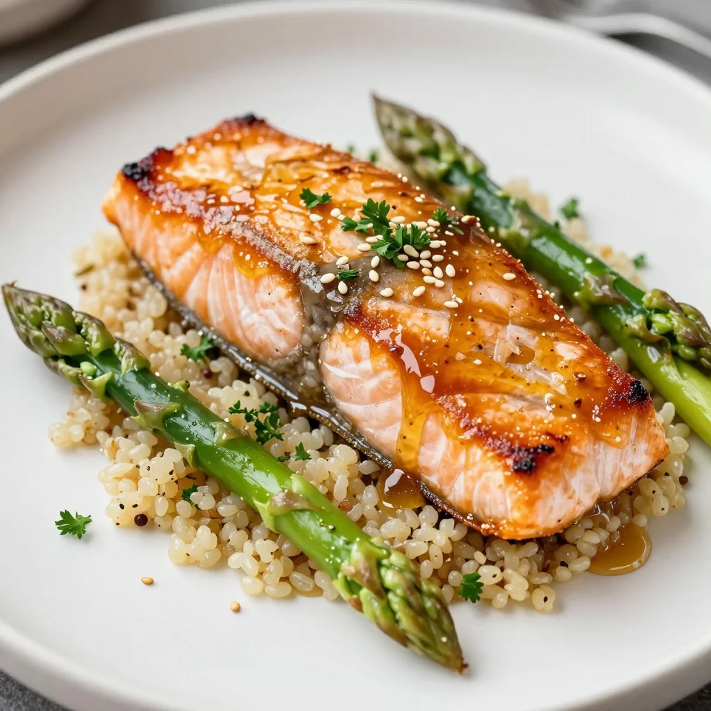 Easy Honey Mustard Salmon for 15 Minute Meals