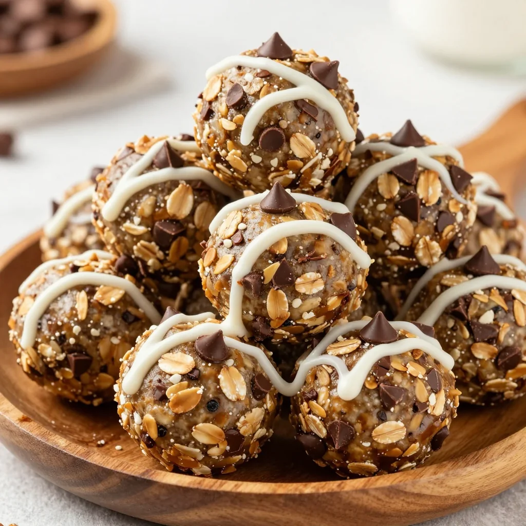 Easy No Bake Chocolate Chip Energy Balls for Kids