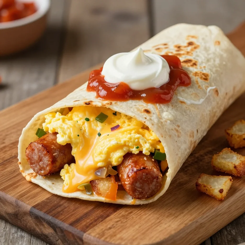 Freezer Breakfast Burritos for a Quick New Year’s Lunch
