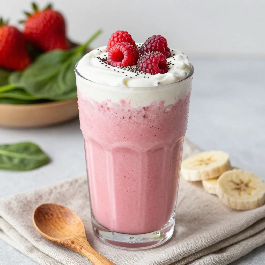 Healthy Breakfast Smoothie for a Warm Winter Morning