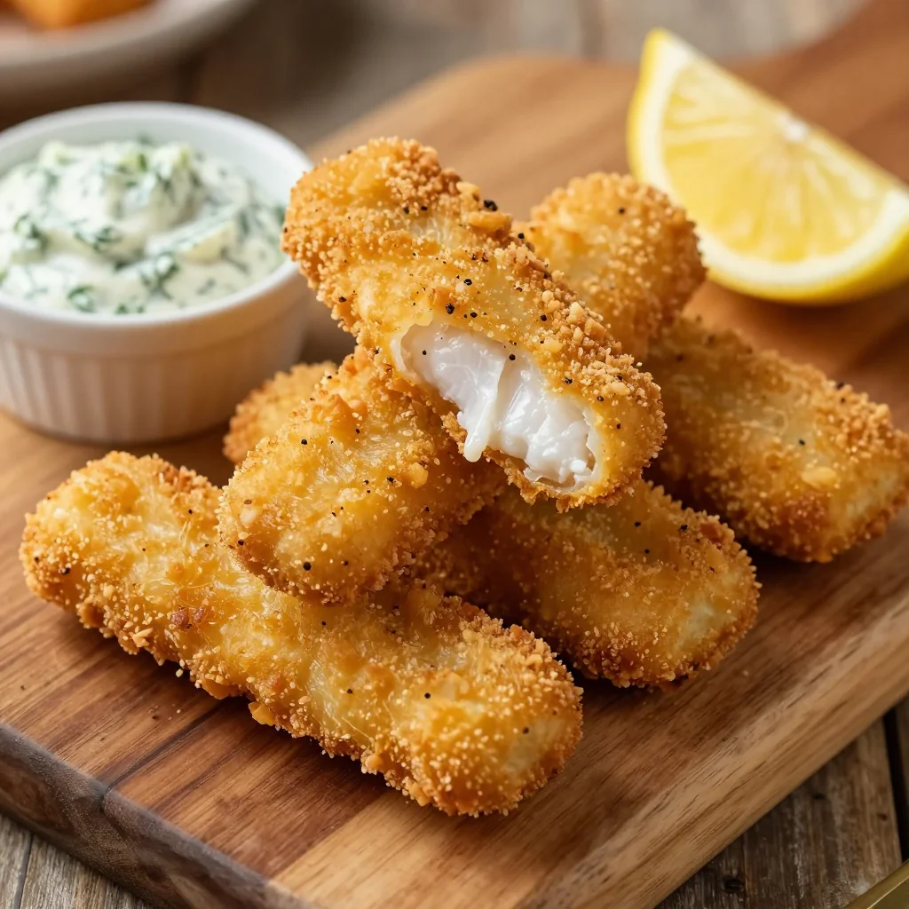 Healthy Homemade Fish Sticks With A Crispy Panko Crust