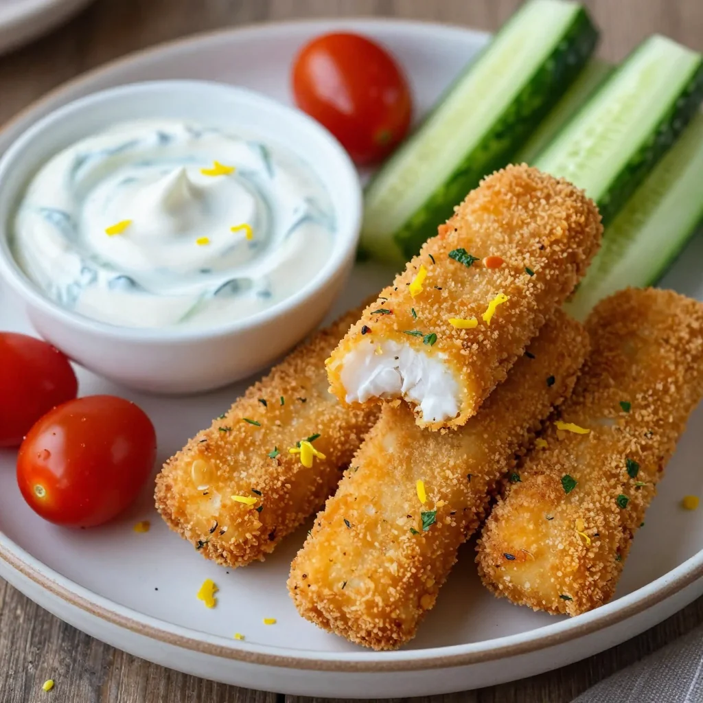 Healthy Homemade Fish Sticks With A Crispy Panko Crust