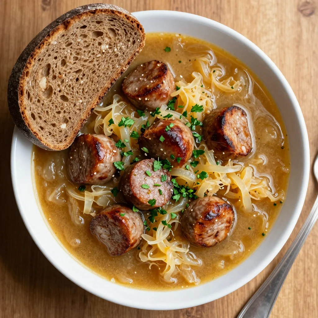 Hearty Sausage And Sauerkraut Stew For MLK