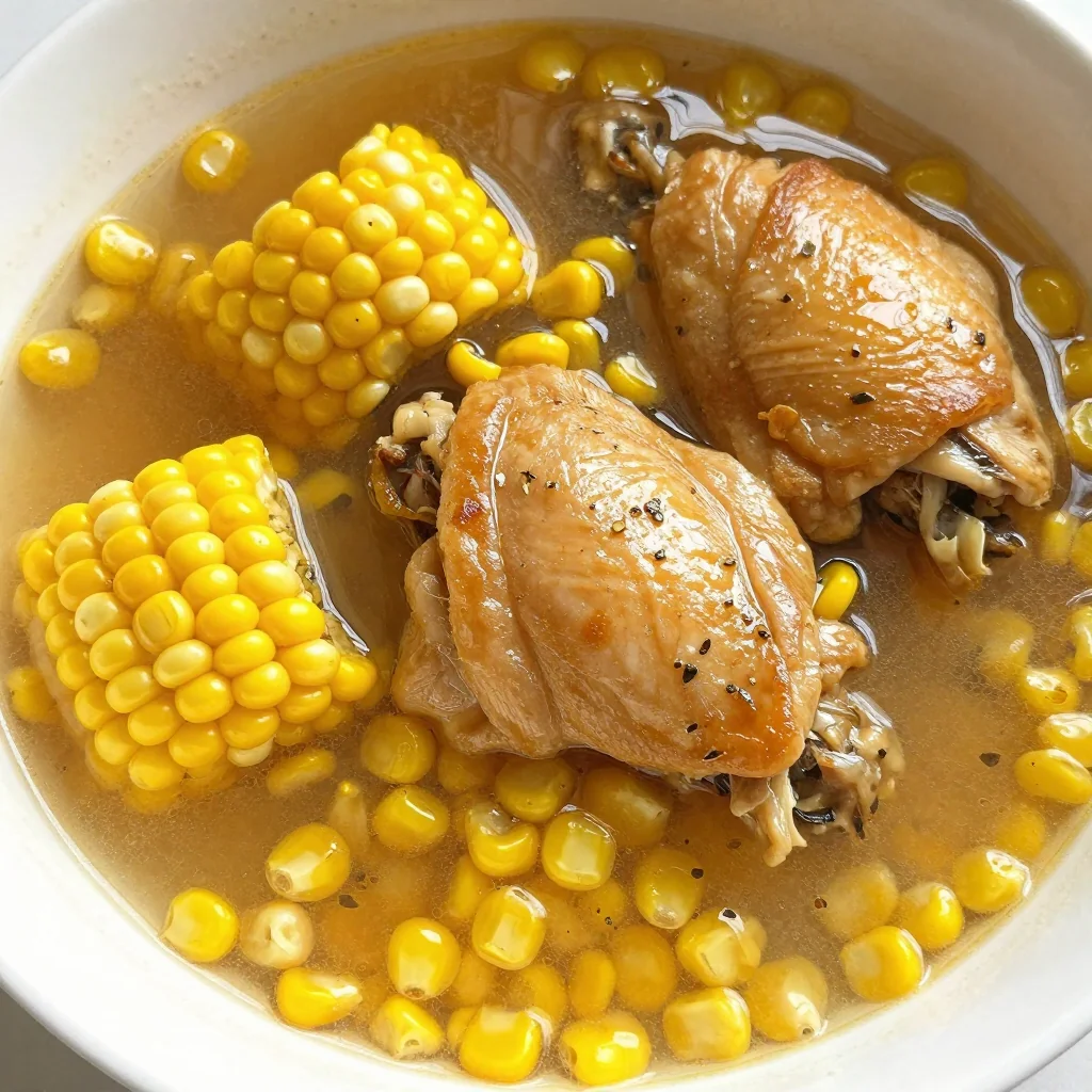 Kid-Friendly Slow Cooker Chicken and Corn for a Simple Dinner