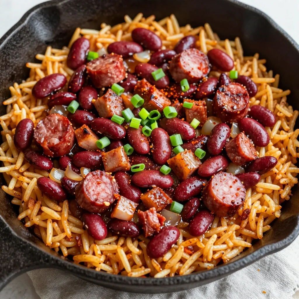 Martin Luther King Jr. Day Red Bean and Rice Breakfast Hash