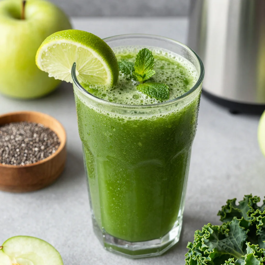 New Year Reset Green Juice for a Vitamin Blast