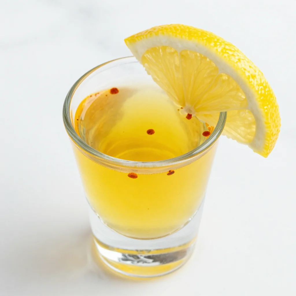 New Year Reset Lemon and Cayenne for a Morning Shot