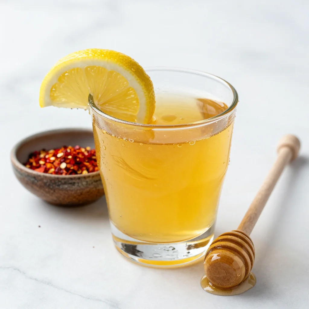 New Year Reset Lemon and Cayenne for a Morning Shot